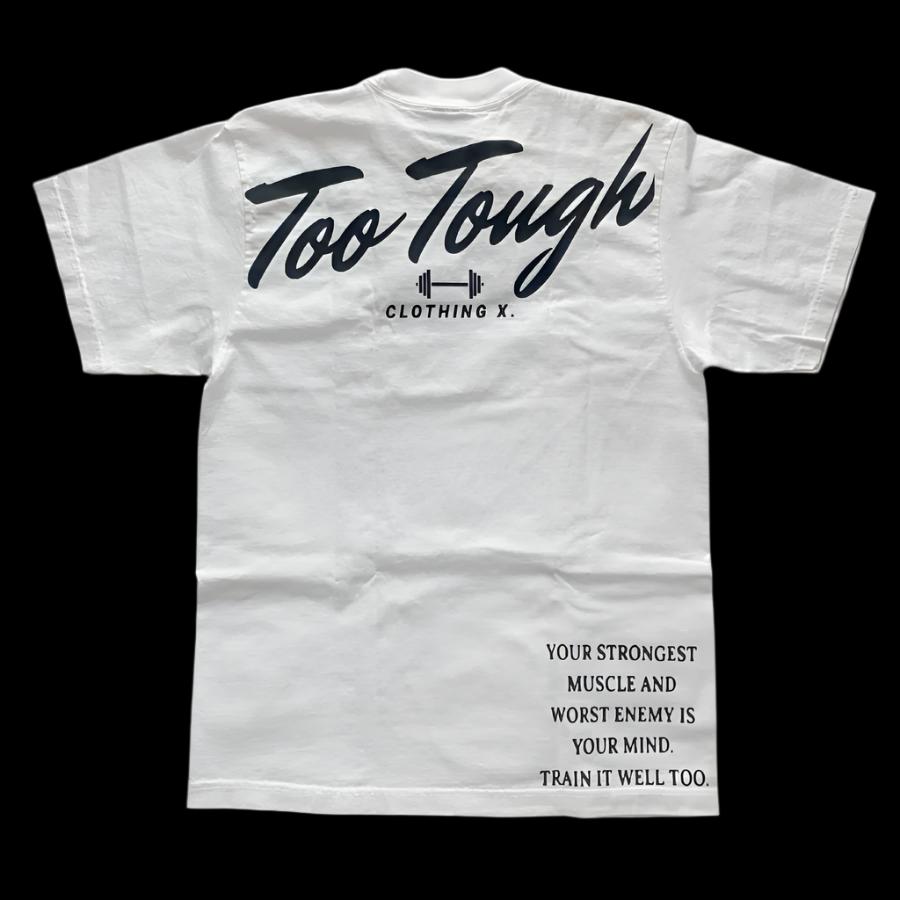 Too Tough Oversized Tee - White