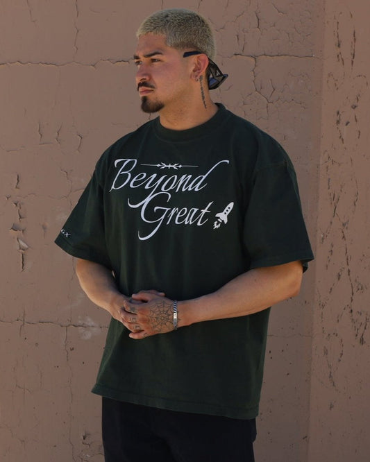 Beyond Great Oversized Tee - Olive