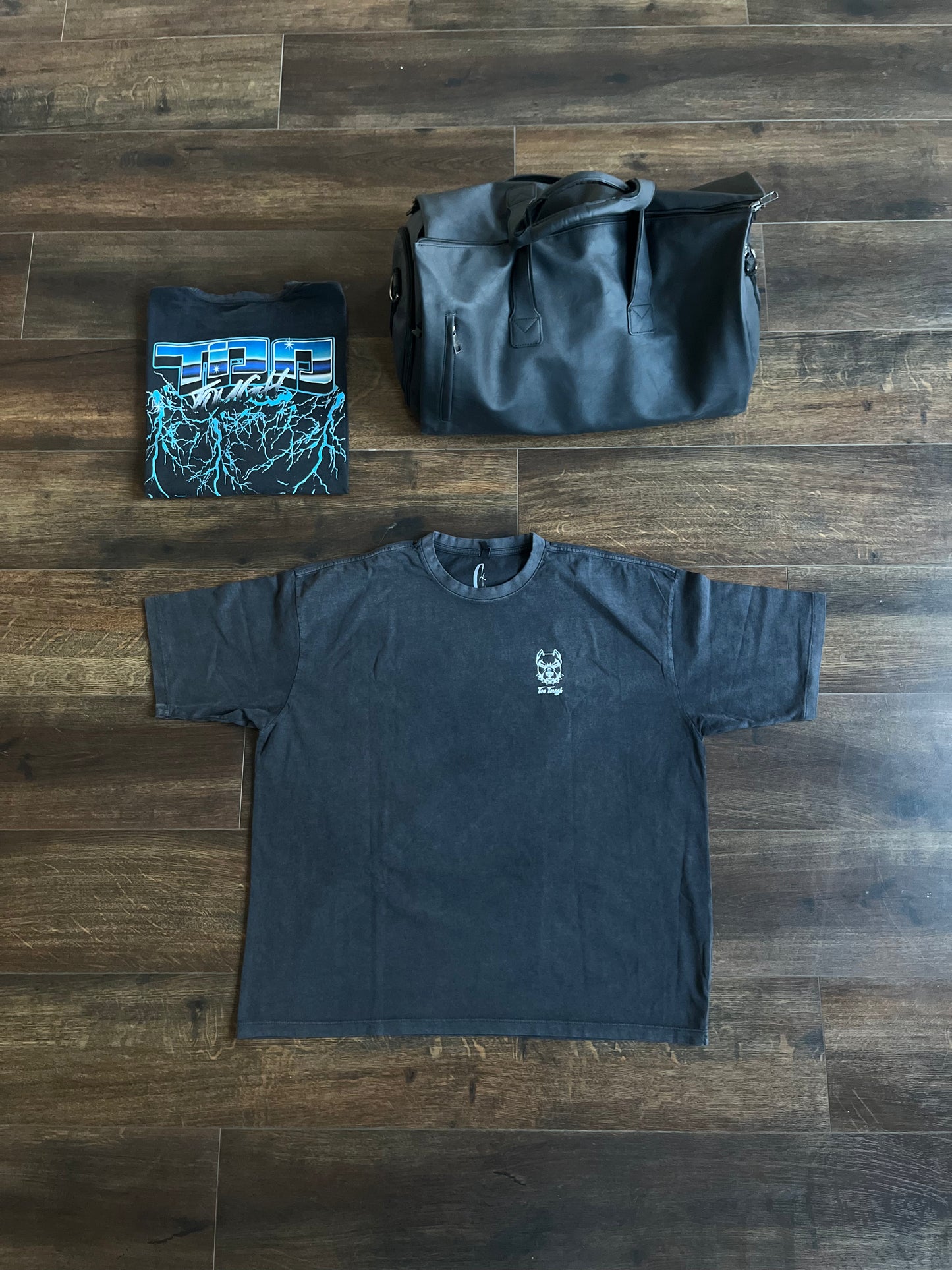 Too Tough Impolite Tee - Vintage Black